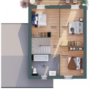 For sale Bretteville-sur-laize 5 rooms 83 m2 Calvados (14680) photo 3