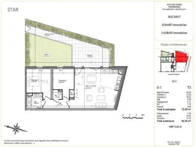 Louer Appartement 72 m2 Strasbourg