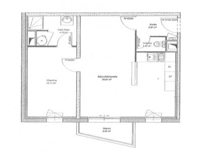 For rent Nantes 2 rooms 49 m2 Loire atlantique (44300) photo 2