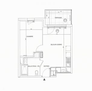 For rent Nantes 2 rooms 37 m2 Loire atlantique (44300) photo 4