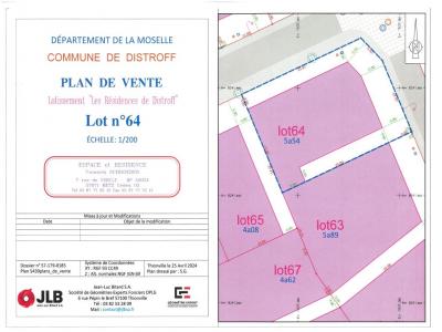 Annonce Vente Terrain Distroff 57