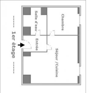 For rent Montevrain 2 rooms 40 m2 Seine et marne (77144) photo 3