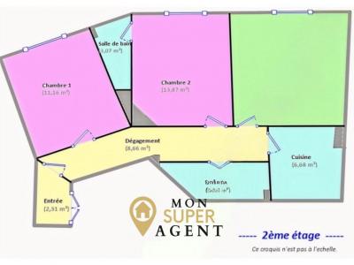 Annonce Vente 3 pi�ces Appartement Melun 77