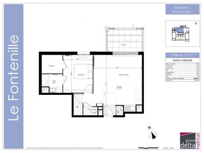 For rent Rognes 2 rooms 50 m2 Bouches du Rhone (13840) photo 3