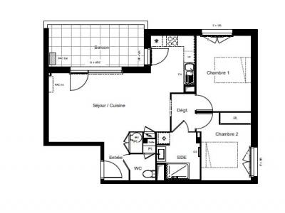 Acheter Appartement Olemps 185600 euros
