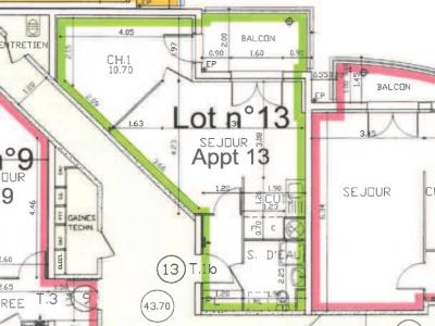 For sale Angers 1 room 37 m2 Maine et loire (49000) photo 2