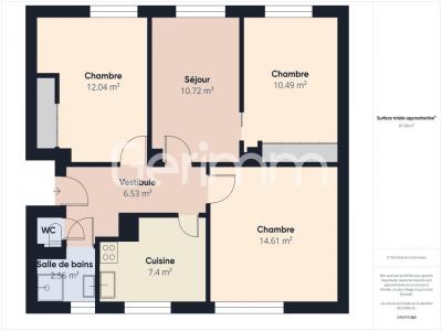 Annonce Vente 4 pi�ces Appartement Grenoble 38