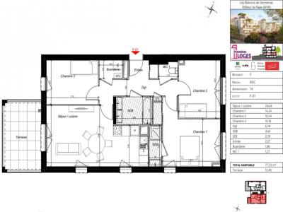 Annonce Location 4 pi�ces Appartement Rillieux-la-pape 69