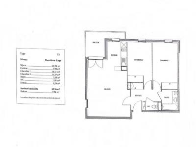 For sale Mantes-la-jolie 3 rooms 63 m2 Yvelines (78200) photo 1