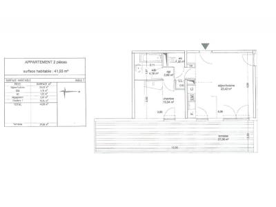 For sale Cornebarrieu 2 rooms 41 m2 Haute garonne (31700) photo 1