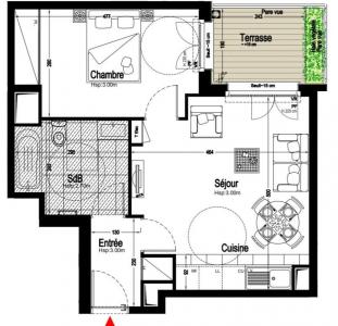 Louer Appartement 43 m2 Clichy