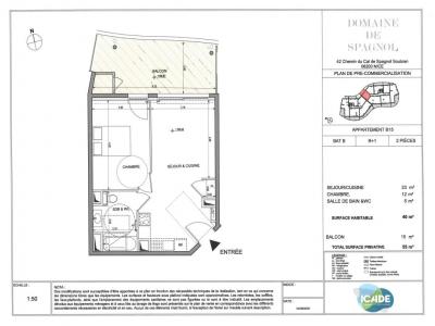 Louer Appartement 40 m2 Nice