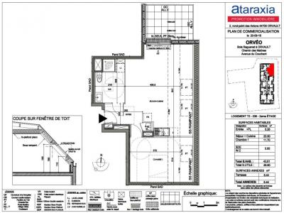 For rent Orvault 2 rooms 43 m2 Loire atlantique (44700) photo 1