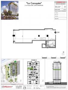 For rent Strasbourg 1 room 25 m2 Bas rhin (67000) photo 3