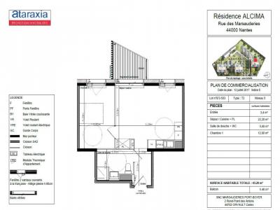 Annonce Location 2 pi�ces Appartement Nantes 44