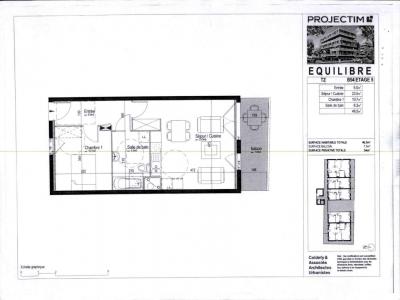 For rent Mons-en-baroeul 2 rooms 46 m2 Nord (59370) photo 4