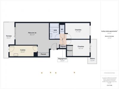 Annonce Vente 3 pi�ces Appartement Menton 06