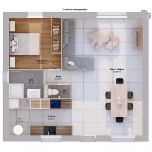 Acheter Maison 58 m2 Bocasse