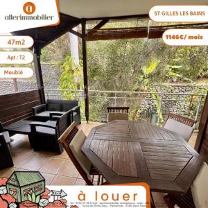 For rent Saint-gilles-les-bains 2 rooms 38 m2 Reunion (97434) photo 0
