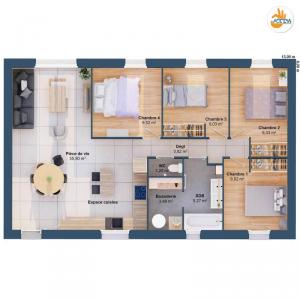 Acheter Maison 86 m2 Villedoux