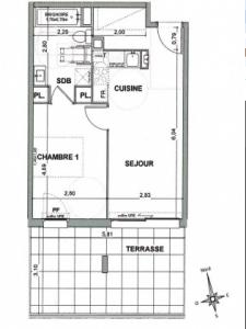 For rent Cavalaire-sur-mer 2 rooms 40 m2 Var (83240) photo 0