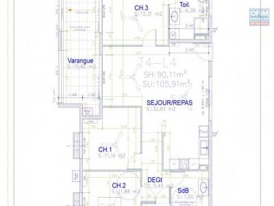 Annonce Vente Appartement Saint-denis 974