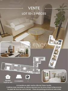 For sale Claye-souilly 4 rooms 68 m2 Seine et marne (77410) photo 0