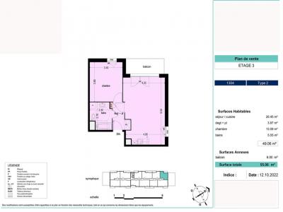 For rent Lens 2 rooms 49 m2 Pas de calais (62300) photo 0