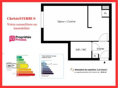 For sale Rosny-sous-bois 1 room 30 m2 Seine saint denis (93110) photo 1