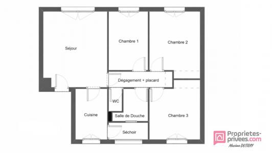 Annonce Vente 4 pi�ces Appartement Chateau-renault 37