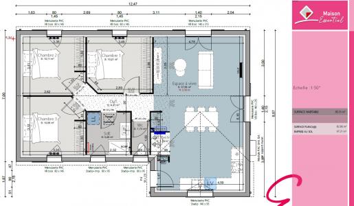 Acheter Maison 80 m2 Montlaur