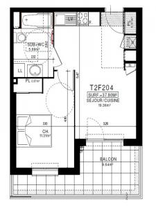 Annonce Location 2 pi�ces Appartement Clermont-ferrand 63