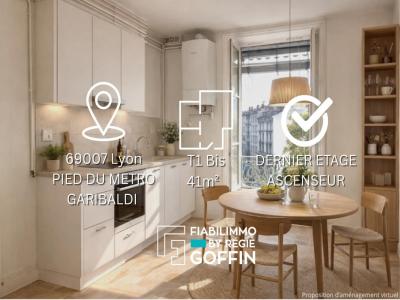 For sale Lyon-7eme-arrondissement 2 rooms 41 m2 Rhone (69007) photo 0