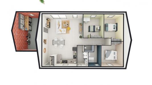 Acheter Maison 90 m2 Montsegur-sur-lauzon