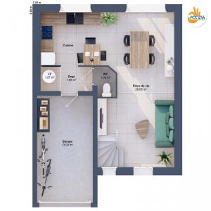 Acheter Maison 73 m2 Saint-laurent-en-gatines