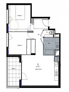 For rent Chambery 3 rooms 59 m2 Savoie (73000) photo 0