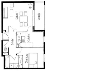 For rent Oullins 2 rooms 46 m2 Rhone (69600) photo 1