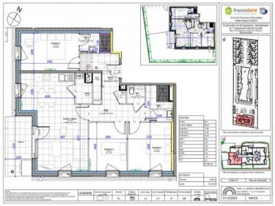 Louer Appartement 69 m2 Bourges