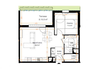 Annonce Location 2 pi�ces Appartement Ensisheim 68