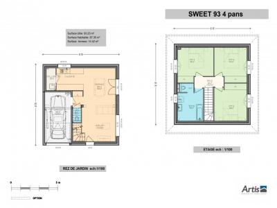 For sale Samoens 4 rooms 105 m2 Haute savoie (74340) photo 3