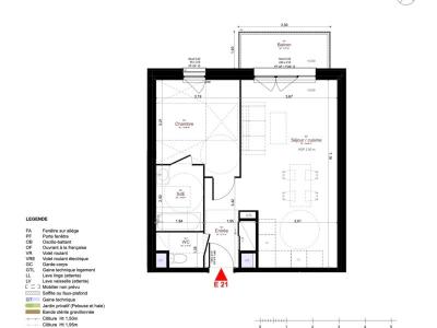 For sale Mouvaux 2 rooms 48 m2 Nord (59420) photo 1