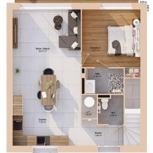 For sale Torfou 6 rooms 110 m2 Maine et loire (49660) photo 2