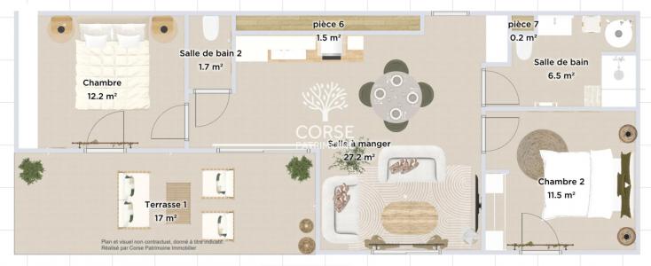 Acheter Appartement 56 m2 Porto-vecchio