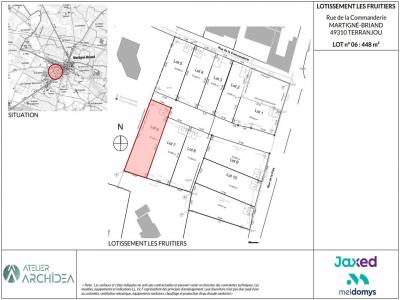 Annonce Vente Terrain Martigne-briand 49