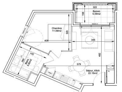 For rent Neuville-sur-saone 2 rooms 39 m2 Rhone (69250) photo 0