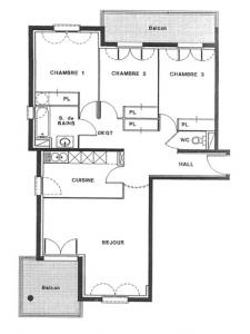 For rent Toulouse 4 rooms 80 m2 Haute garonne (31200) photo 4