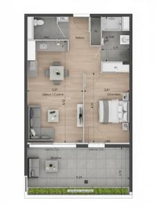 Acheter Appartement 44 m2 Sete