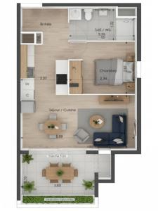 Acheter Appartement 39 m2 Sete