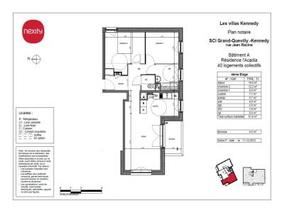 Annonce Location 3 pi�ces Appartement Grand-quevilly 76