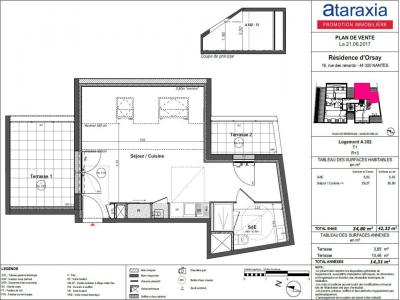 For rent Nantes 1 room 34 m2 Loire atlantique (44300) photo 1